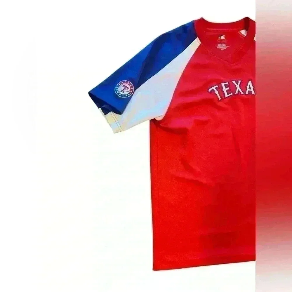 Texas Rangers Baseball Jersey Size Large - Picture 2 of 8